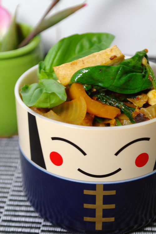 Tofu in spicy bean sauce | GourmetGuerilla.com